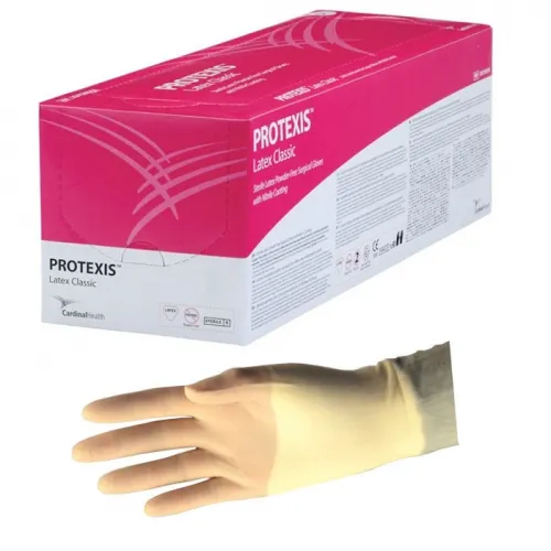Cardinal Health - 2D72N60X - Protexis Latex Classic Surgical Gloves with Nitrile Coating, 9.8 mil, 6"