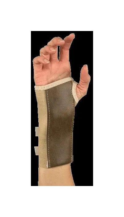 Cardinal Health - From: 5540    BEI LGL To: 5549    WHI XLL  Leader Carpal Tunnel Wrist Support, Beige, Large/Left
