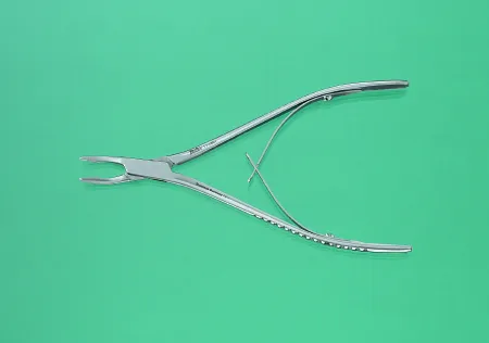Integra Lifesciences - 17-4801 - Microsurgical Rongeur Friedman Curved, Very Delicate Double Spring Plier Type Handle 1.3 Mm Bite X 5-1/2 Inch Length