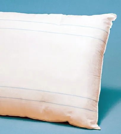 The Pillow Factory Division - Pillow Plus - 51115 - Bed Pillow Pillow Plus 20 X 26 Inch Blue / White Reusable