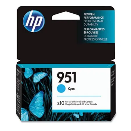 HP - HEW-CN050AN - Hp 951, (cn050an) Cyan Original Ink Cartridge