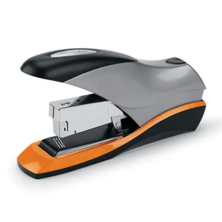 Swingline - SWI-87875 - Optima 70 Desktop Stapler, 70-sheet Capacity, Silver/black/orange
