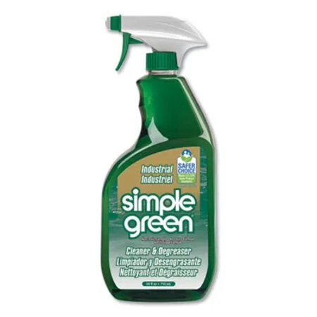 Simple Green - SMP-13012 - Industrial Cleaner And Degreaser, Concentrated, 24 Oz Spray Bottle