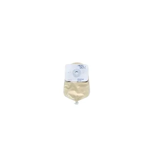 Cymed - 86325 - MicroSkin Urostomy Pouch MicroSkin One Piece System 9 Inch Length 1 Inch Stoma Drainable Flat  Pre Cut