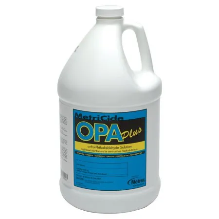 Metrex Research - MetriCide OPA Plus - 10-6000 -  OPA High Level Disinfectant  RTU Liquid 1 gal. Jug Max 30 Day Reuse for Manual Soaking