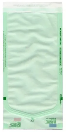 Healthmark Industries - SS-T4 - STERIKING Sterilization Pouch Steriking Ethylene Oxide (EO) Gas / Steam 5 X 10 1/2 Inch Transparent / White Self Seal Paper / Film