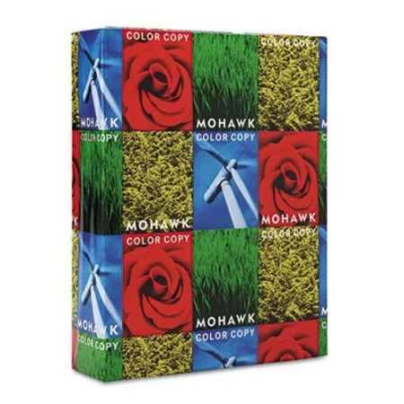Mohawk - MOW-54301 - Color Copy Recycled Paper, 94 Bright, 28 Lb Bond Weight, 8.5 X 11, Pc White, 500/ream
