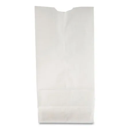 General - BAG-GW6500 - Grocery Paper Bags, 35 Lb Capacity, 6, 6 X 3.63 X 11.06, White, 500 Bags