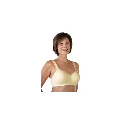 Classique - From: 739-CHA-34A To: 739-CHA-42D - 682017219851 Post Mastectomy Fashion Bra Seamless Molded soft foam cups Champagne 34 A