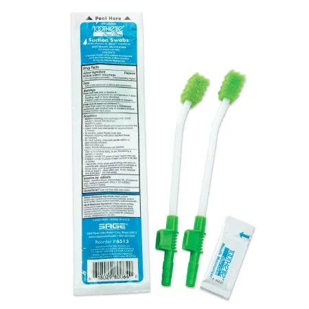 Sage - Toothette - From: 6512 To: 6513 - Products  Suction Swab Kit  NonSterile