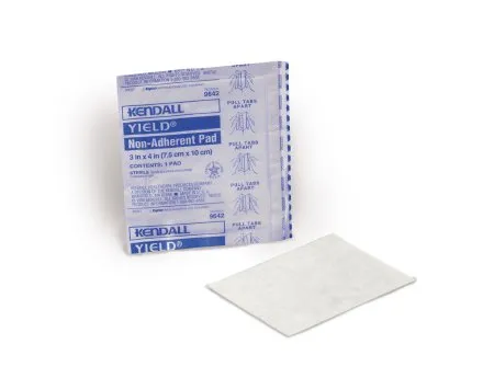 Cardinal - Dermacea - 9642- - Non Adherent Dressing  3 X 4 Inch Sterile Rectangle