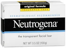 J&J - Neutrogena - 70501001350 - Facial Cleanser Neutrogena Bar 3.5 oz. Individually Wrapped Unscented