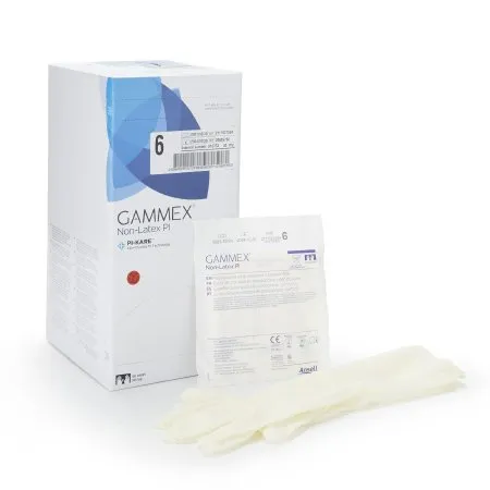 Ansell Healthcare - GAMMEX Non-Latex PI - 20685760 - Ansell GAMMEX Non Latex PI Surgical Glove GAMMEX Non Latex PI Size 6 Sterile Polyisoprene Standard Cuff Length Micro Textured White Chemo Tested