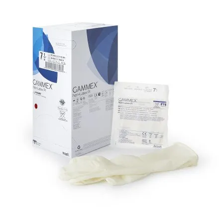 Ansell Healthcare - GAMMEX Non-Latex PI - 20685775 - Ansell GAMMEX Non Latex PI Surgical Glove GAMMEX Non Latex PI Size 7.5 Sterile Polyisoprene Standard Cuff Length Micro Textured White Chemo Tested
