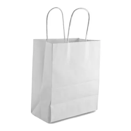 RJ Schinner Co - Duro Mart - 84642 - Shopping Bag Duro Mart White Virgin Paper