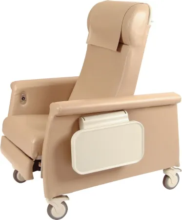 Winco - Elite Care Cliner - 6900-02 - Dialysis Recliner Elite Care Cliner Royal Blue 5 Inch Casters