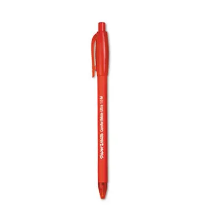 Paper Mate - ComfortMate Ultra - PAP-6320187 - Comfortmate Ultra Ballpoint Pen, Retractable, Medium 1 Mm, Red Ink, Red Barrel, Dozen