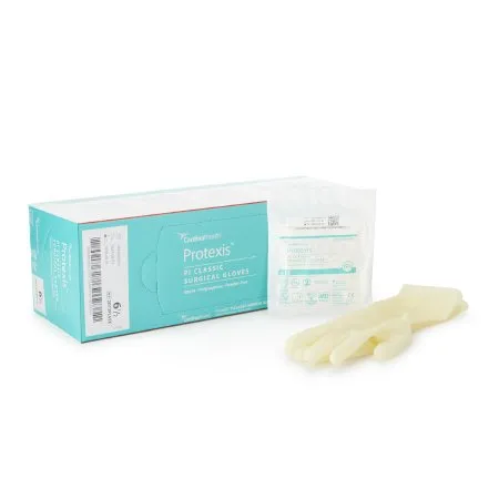 Cardinal - Protexis PI Classic - 2D72PL65X -  Surgical Glove  Size 6.5 Sterile Polyisoprene Standard Cuff Length Smooth Ivory Not Chemo Approved