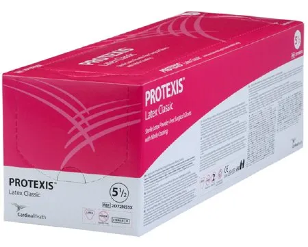 Cardinal - Protexis Latex Classic - 2D72N75X - Surgical Glove Protexis Latex Classic Size 7.5 Sterile Latex Standard Cuff Length Smooth Cream Not Chemo Approved