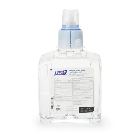 GOJO Industries - Purell Advanced Green Certified - 1904-02 -  Hand Sanitizer  1 200 mL Ethyl Alcohol Foaming Dispenser Refill Bottle