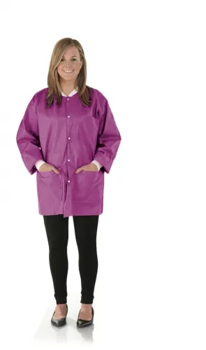 Medicom - 8102-A - Hipster Jacket, Pretty Pink, Small, 12/bg (Not Available for sale into Canada)