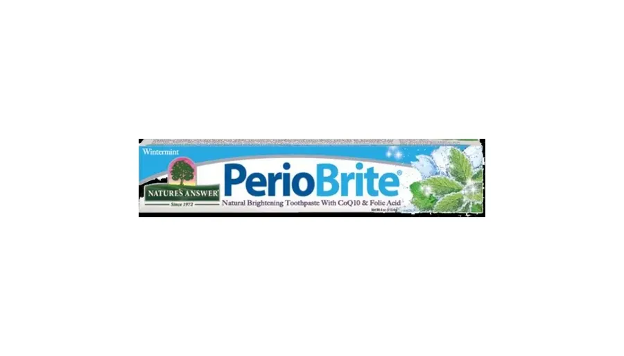 Natures Answer - 831645 - PerioBrite Toothpaste Wintermin