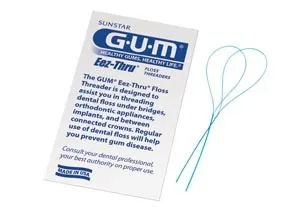 Sunstar Americas - 840PUAA - Eez-Thru Floss Threaders, 5/env, 100 env/bx (US Only) (Products cannot be sold on Amazon.com or any other 3rd party site)