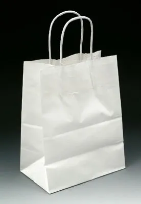 Associated Bag - Duro Missy - 175-8-11W - Shopping Bag Duro Missy White Virgin Paper