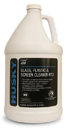 Canberra - Husky 420 - HSK-420-03 - Husky 420 Glass / Surface Cleaner Manual Pour Liquid 1 Quart Bottle Mild Scent NonSterile