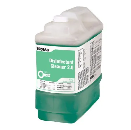Ecolab - OASIS - 6114562 - Oasis Surface Disinfectant Cleaner Quaternary Based Manual Pour Liquid Concentrate 2.5 gal. Jug Citrus Scent NonSterile