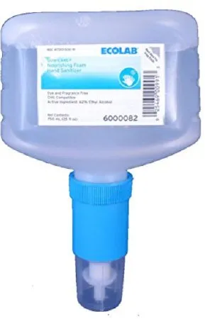 EcoLab - Quik-Care - 6000082 - Hand Sanitizer Quik-care 750 Ml Ethyl Alcohol Foaming Dispenser Refill Bottle