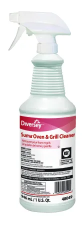 Lagasse - Diversey Suma Oven & Grill - DVO948049 - Diversey Suma Oven & Grill Surface Cleaner / Degreaser Pump Spray Liquid 32 Oz. Bottle Scented Nonsterile