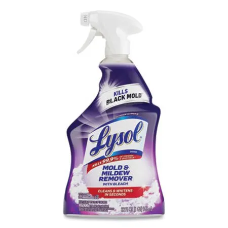 LYSOL Brand - RAC-78915EA - Mold And Mildew Remover With Bleach, Ready To Use, 32 Oz Spray Bottle