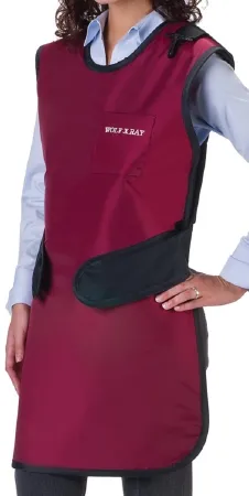 Wolf X-Ray - 65023TC-12 - X-ray Apron Purple Easy Wrap Style Large