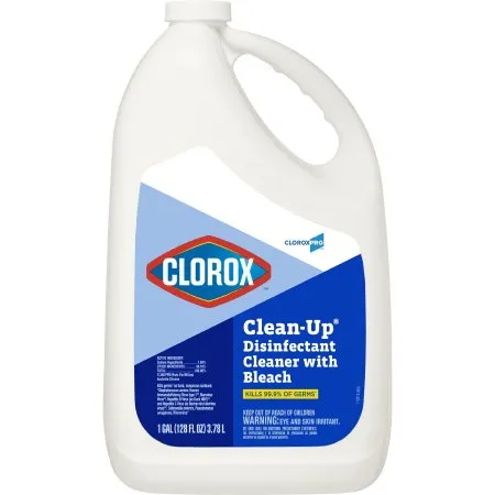 Clorox - 35420 - Pro Clean Up with Bleach  Pro Clean Up with Bleach Surface Disinfectant Cleaner Refill Manual Pour Liquid 1 gal. Jug Chlorine Scent NonSterile