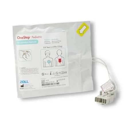 Zoll Medical - From: 8900-0213-01 To: 8900-0223-01 - Resuscitation Electrode, Pediatric, 8/cs
