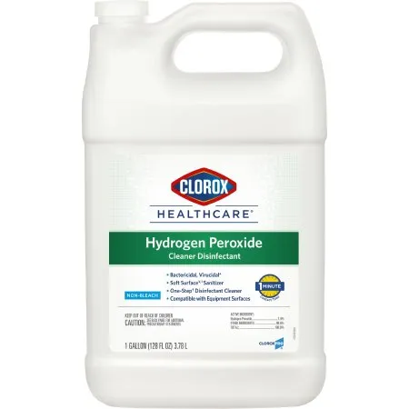 Clorox - 30829 - Healthcare Healthcare Surface Disinfectant Cleaner Refill Peroxide Based Manual Pour Liquid 1 gal. Jug Unscented NonSterile