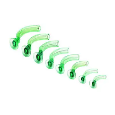 Teleflex - 1171 - Cath Guide guedel airway, 55mm.  Flexible vinyl with a reinforced bite block.  Guedel style with three internal channels.