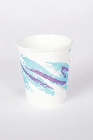 TIDI Products - From: 9226 To: 9240  Infused Wax Paper Cup, Jazz Print