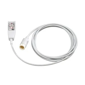 Philips Healthcare - 989803145071 - Trunk Cable 2.7 Meter, 3-leads, 12-pin, Latex-free, Multi-patient Use For M1671a, M1672a, M1673a, M1674a, M1675a, M1678a, M1622a, M1624a, M1678a, M1626a