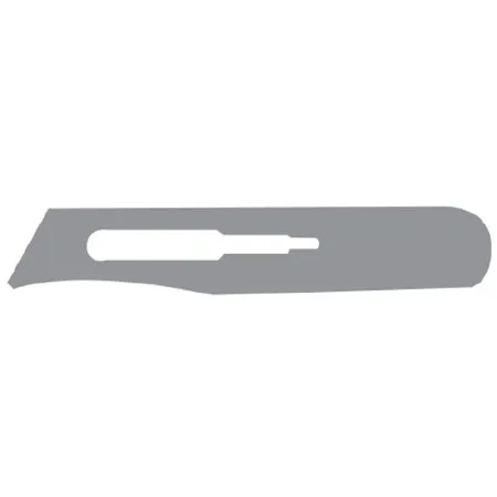 Southmedic - 73-0410R-50 - Surgical Blade Southmedic Coated Stainless Steel No. 10R Sterile Disposable Individually Wrapped