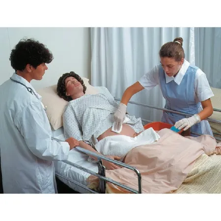 Nasco - Simulaids - 150-1370 - Patient Care Manikin Simulaids Male / Female Interchangeable 105 lbs. Cast Vinyl Over A Steel Cable Frame