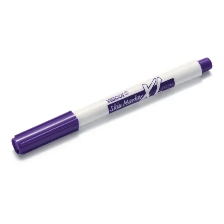 Viscot Industries - Viscot XL - 1456XLW-200 - Mini Prep Resistant Skin Marker Viscot Xl Purple Ultra Fine Tip Without Ruler Nonsterile