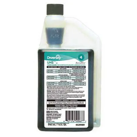 Lagasse - Diversey UHS SC - DVS94529489 - Floor Cleaner Diversey UHS SC Liquid 32 oz. Jug Ammonia Scent Manual Pour