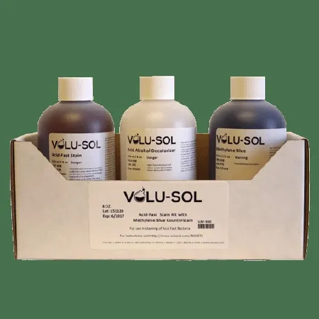Volusol - VAF-900 - Acid Fast Stain Kit 8 Oz.