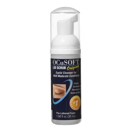 Ocusoft - OCuSOFT Lid Scrub - 54799030130 - Eyelid Cleanser OCuSOFT Lid Scrub 1.69 oz. Topical Foam