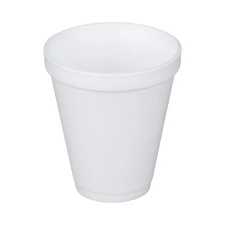 RJ Schinner - Dart - 12J16 - Co  Drinking Cup  12 oz. White Styrofoam Disposable