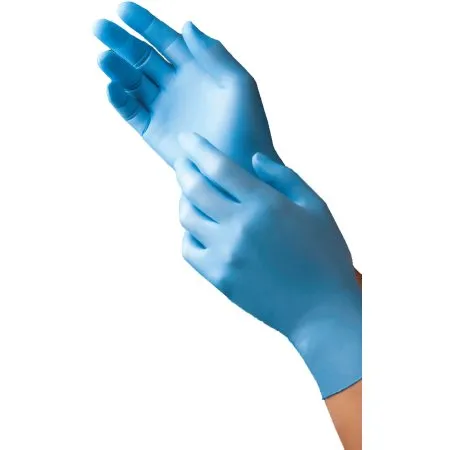 Tronex Healthcare Industries - 9252 Series - 9252-20 -  Exam Glove  Medium NonSterile Nitrile Standard Cuff Length Textured Fingertips Blue Not Rated