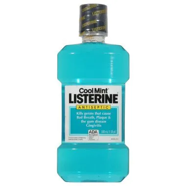 J & J Sales - Listerine - 42002040272 - Mouthwash Listerine 500 Ml Cool Mint Flavor