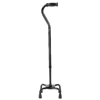 Roscoe - ProBasics - From: CNQHLBB To: CNQHSBB - Heavy Duty Quad Cane, Base, 500 lb Weight Capacity